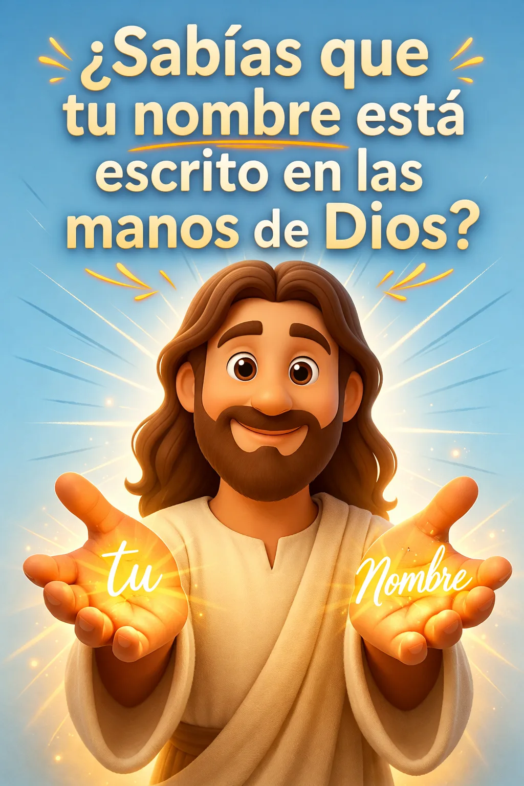 Portada del devocional ¿Sabías que tu nombre está grabado en las manos de Dios?